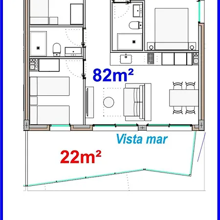 Azahar Beach Blue Apartments & Spa Alcoceber Room photo